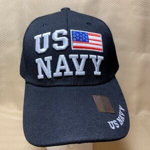 US Navy Black Cap by New League